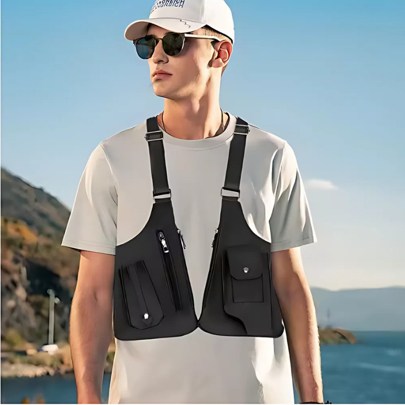 Icone™ SafetyBag: Secure Cross Shoulder Safety Bag for Men and Women
