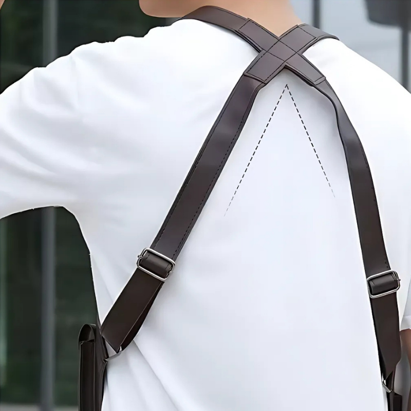Icone™ SafetyBag: Secure Cross Shoulder Safety Bag for Men and Women