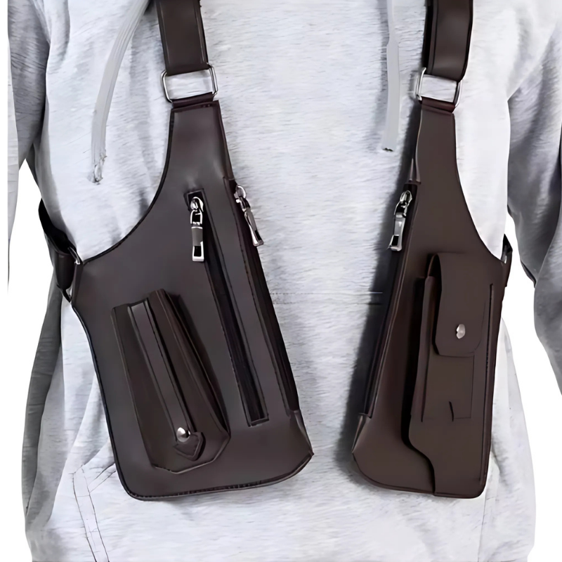 Icone™ SafetyBag: Secure Cross Shoulder Safety Bag for Men and Women