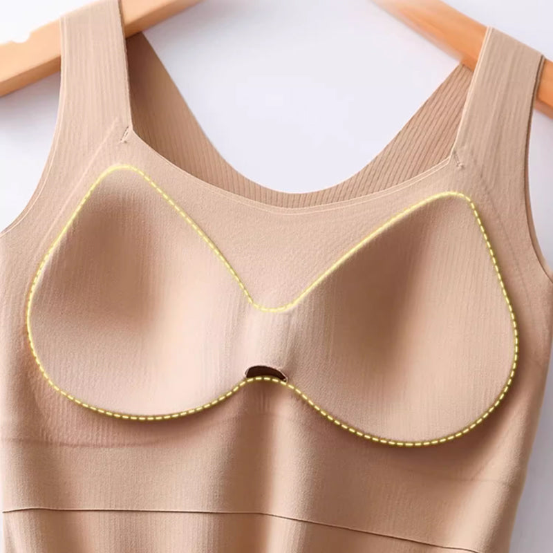 Icone™ Seamless Tank: Elegant Seamless Tank Top with Comfort Support