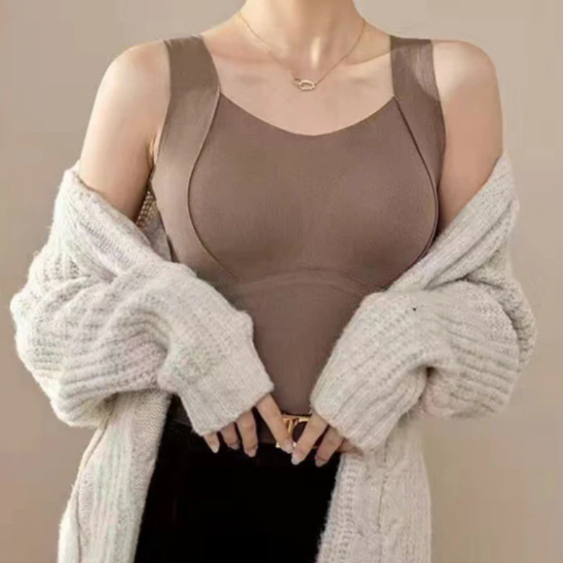 Icone™ Seamless Tank: Elegant Seamless Tank Top with Comfort Support