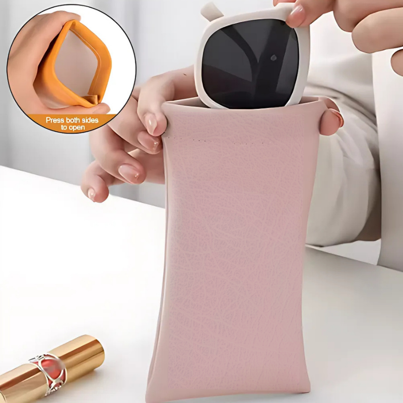 Icone™ Storage Pouch: Automatic Sealing Closure Portable Storage Bag