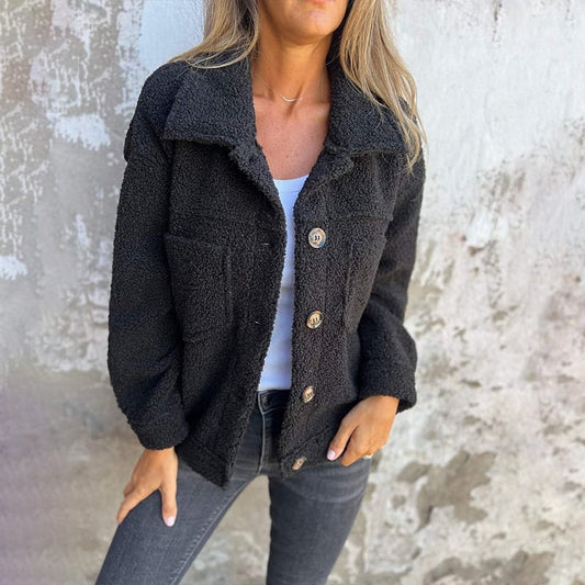 Women's Button-Down Shacket Jacket - Image 1