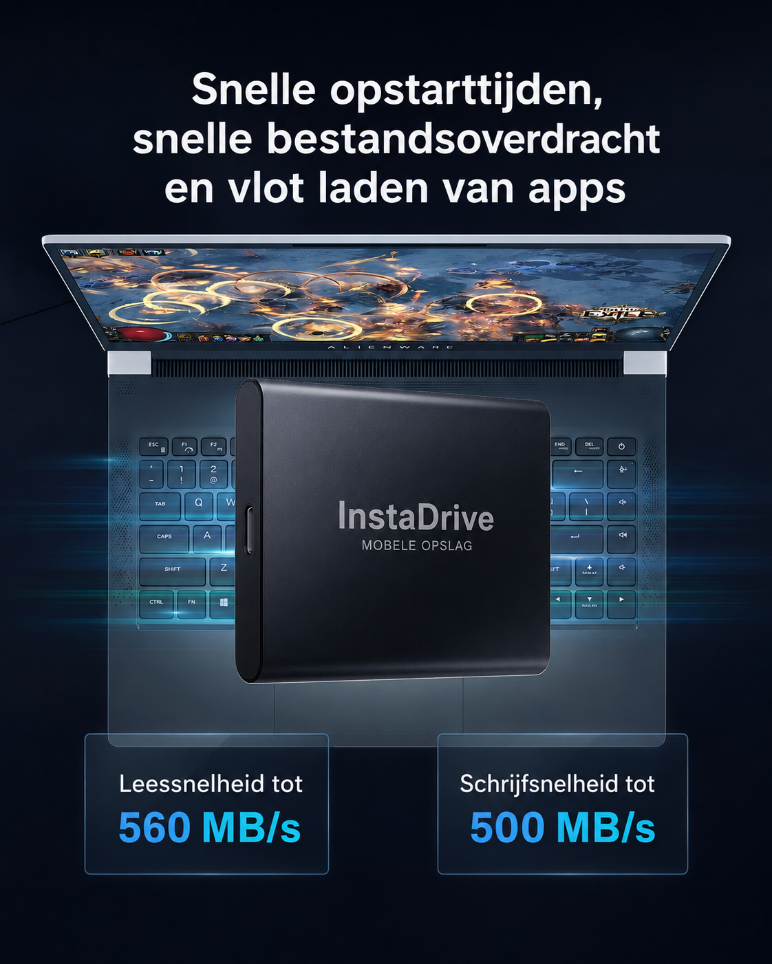 InstaDrive™ | Direct a Fast Computer & Never Run Out of Memory Again