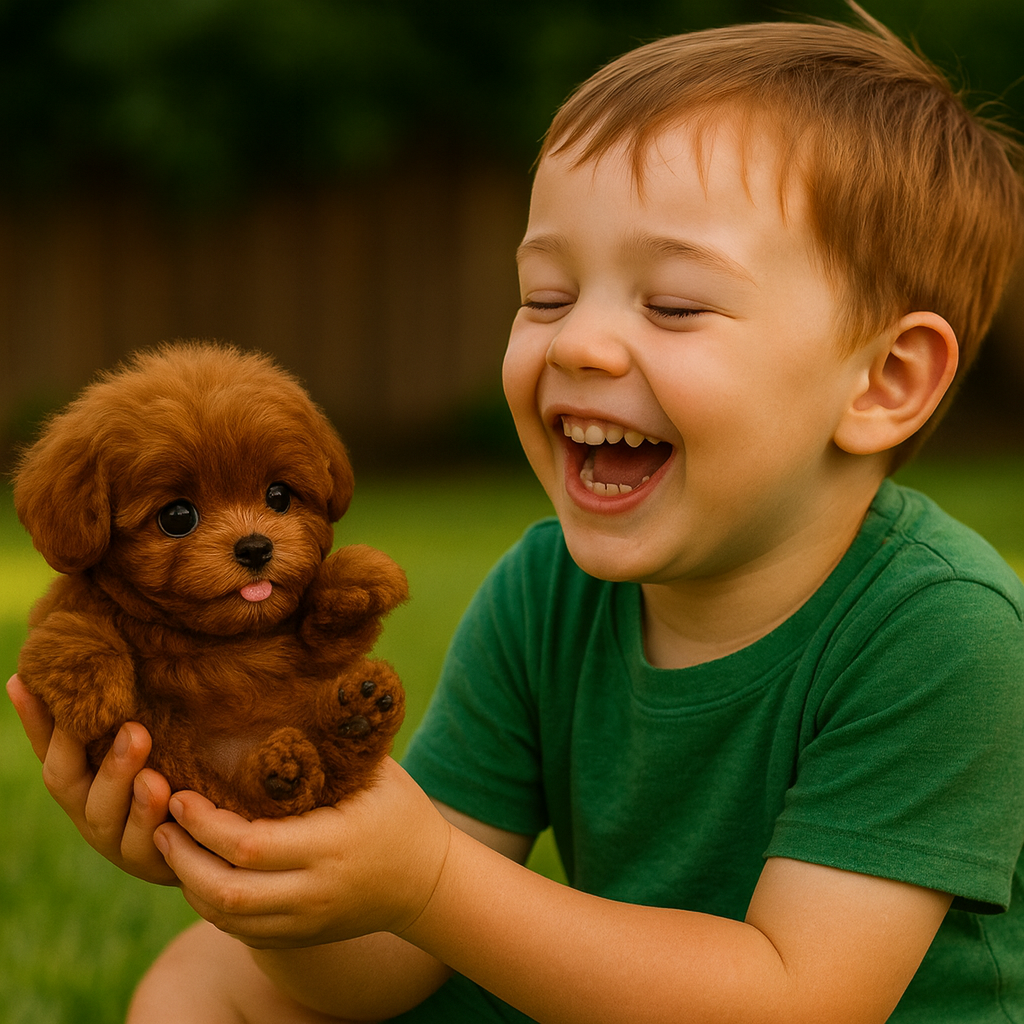 Interactive Plush Puppy – Realistic Design with Movement Features – Perfect for Teaching Care to Children