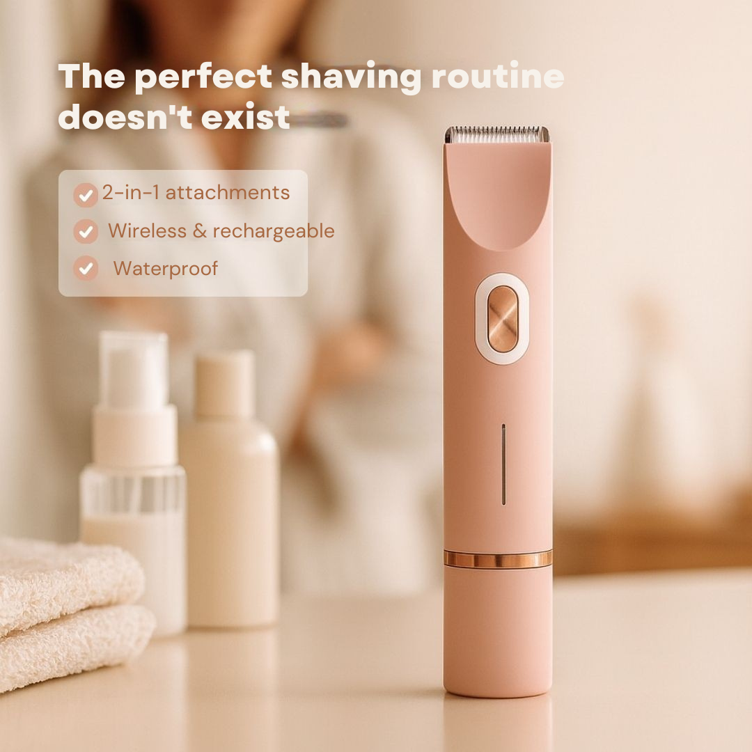 Intimate Shaver | Cordless Electric Razor | Gentle Wet Dry Shaving | IntimLisse