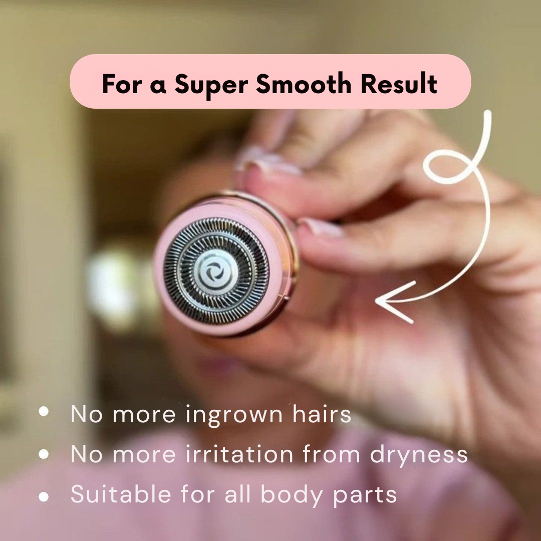 Intimate Shaver | Cordless Electric Razor | Gentle Wet Dry Shaving | IntimLisse