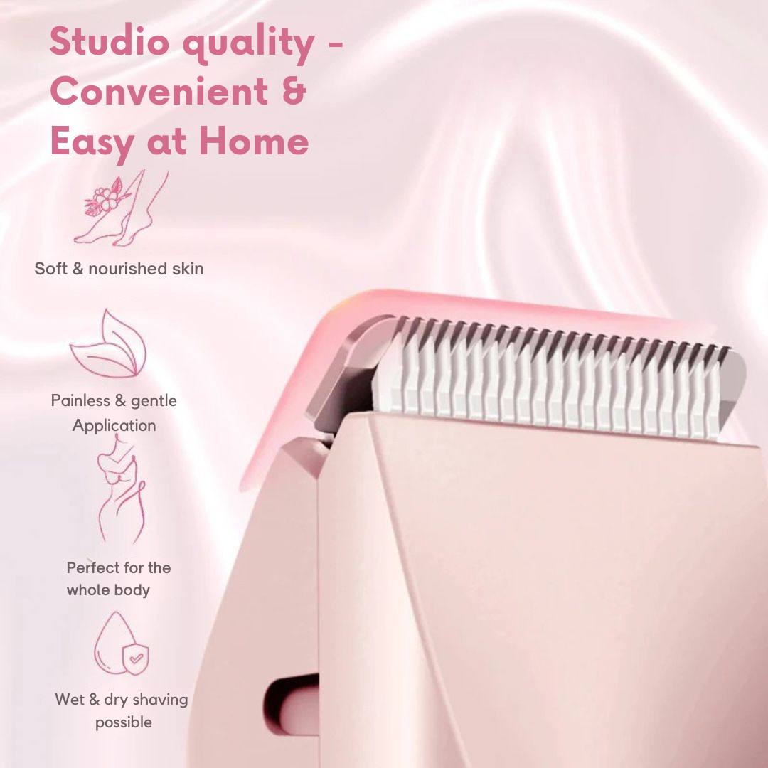 Intimate Shaver | Cordless Electric Razor | Gentle Wet Dry Shaving | IntimLisse