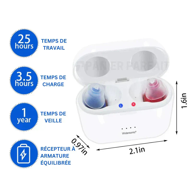 Invisible and Powerful Hearing Aid V30