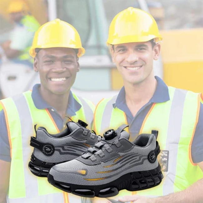 IronFlex - Ergonomic and Pain-Relieving Safety Shoe