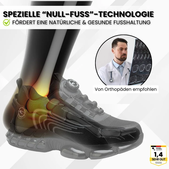 IronFlex - Ergonomic and Pain-Relieving Safety Shoe