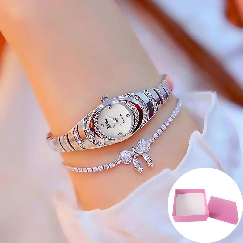 Jewelance™ ElegantWatch: Elegant Modern Women's Watch with Gift Box