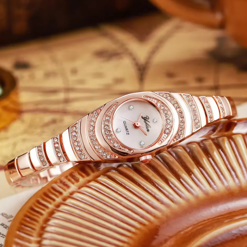 Jewelance™ ElegantWatch: Elegant Modern Women's Watch with Gift Box