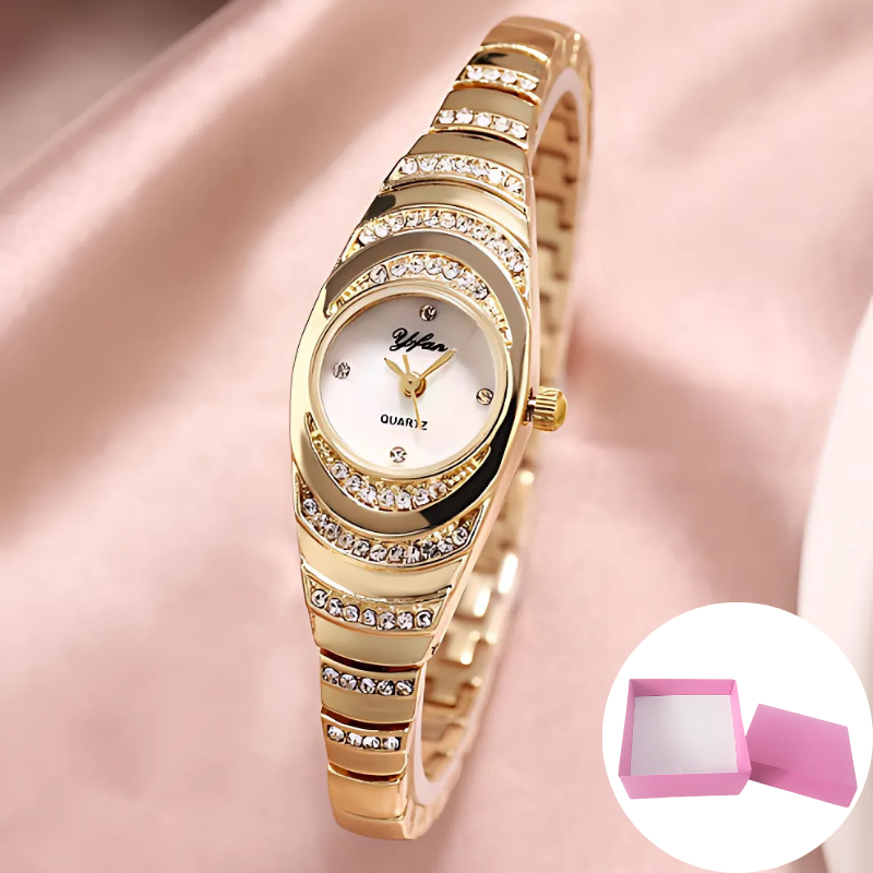 Jewelance™ ElegantWatch: Elegant Modern Women's Watch with Gift Box