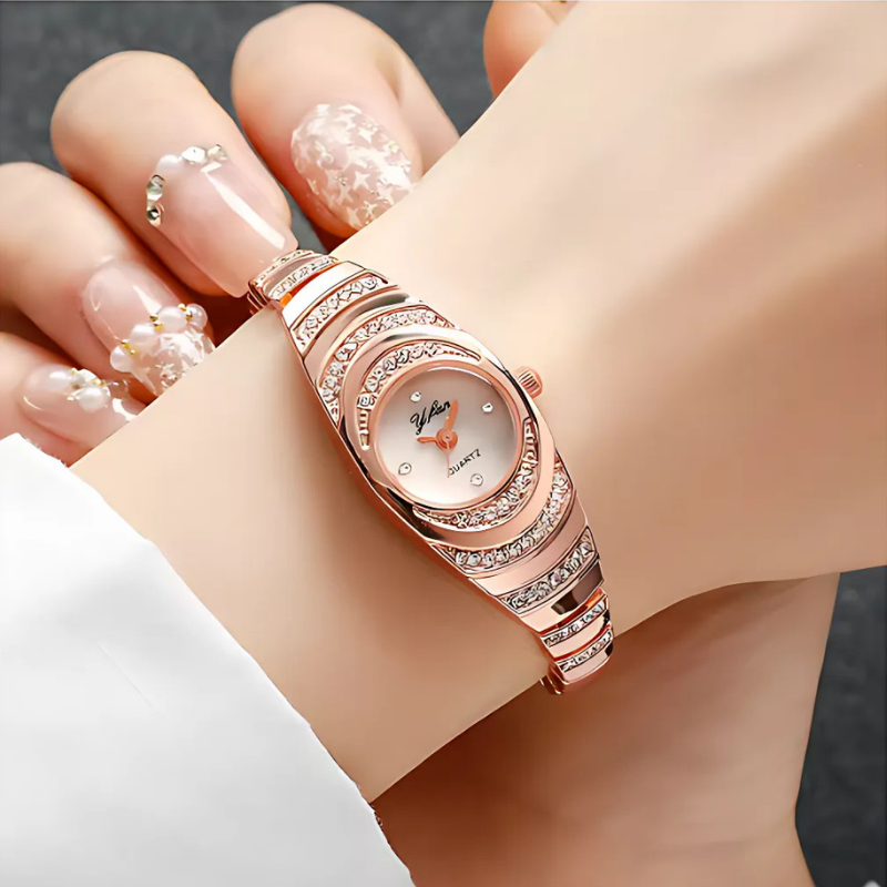Jewelance™ ElegantWatch: Elegant Modern Women's Watch with Gift Box