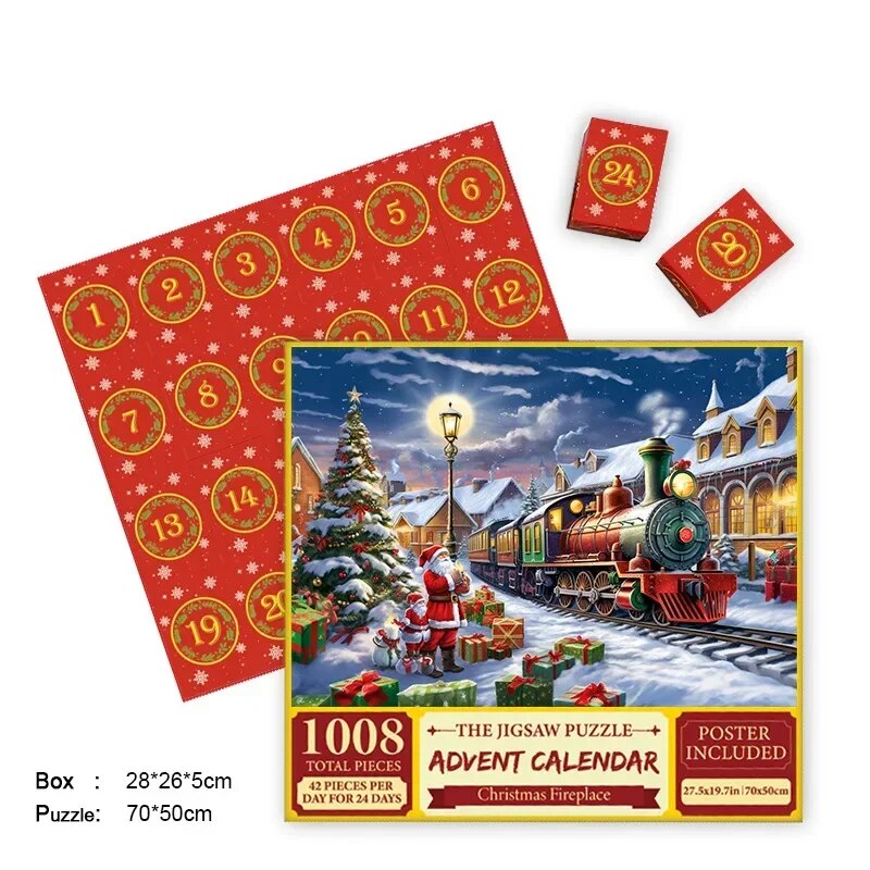 Jigsaw Puzzle Advent Calendar | A New Surprise Every Day