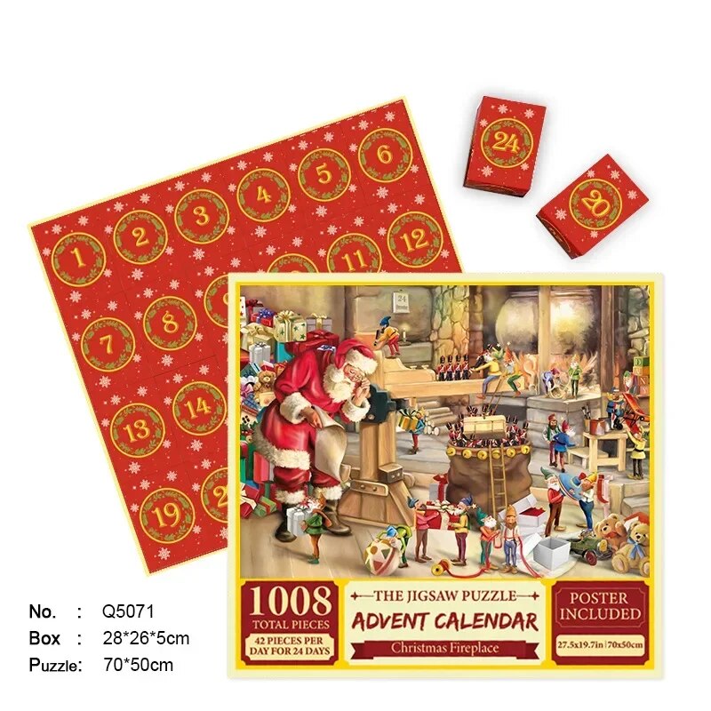 Jigsaw Puzzle Advent Calendar | A New Surprise Every Day