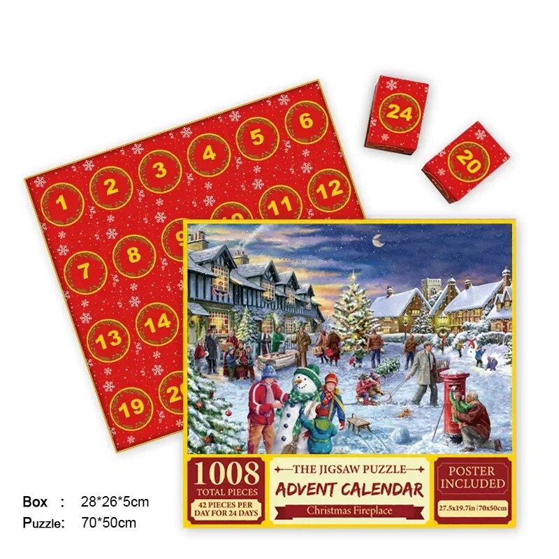 Jigsaw Puzzle Advent Calendar | A New Surprise Every Day