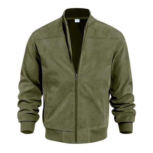 Men's Zip Up Bomber Jacket - Image 1