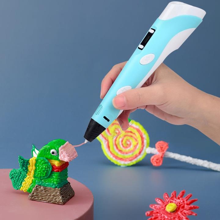 Kids 3D Printing Pen with 20 Color Filaments and Easy Setup