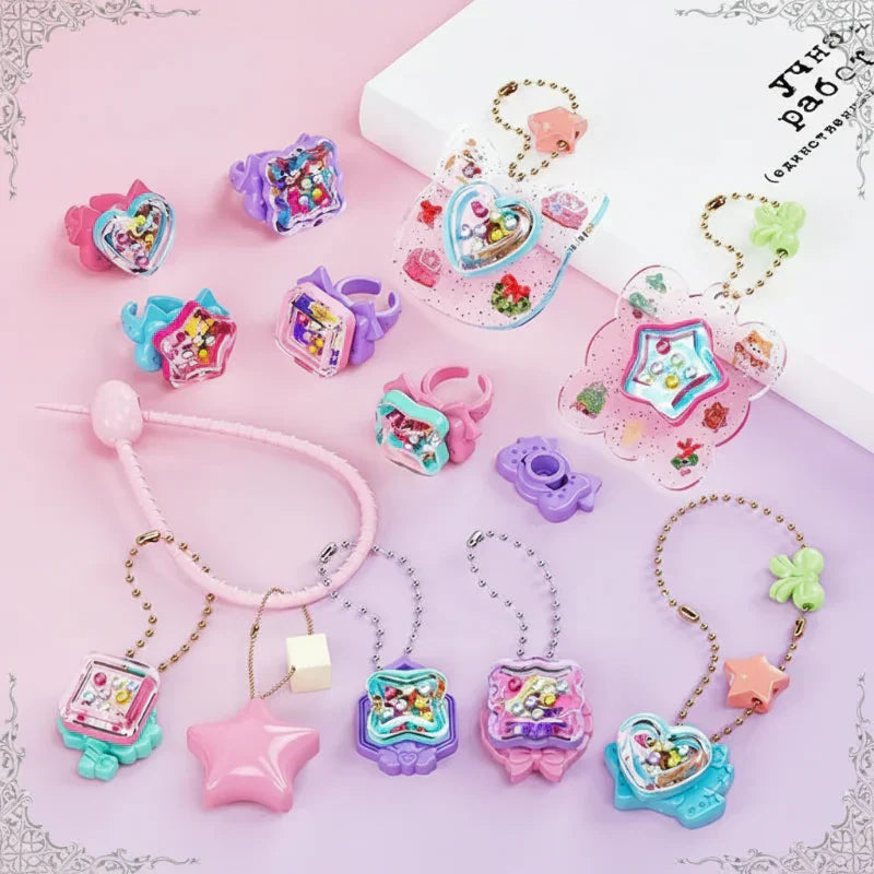 Kids DIY 3D Stickers & Jewelry Craft Kit