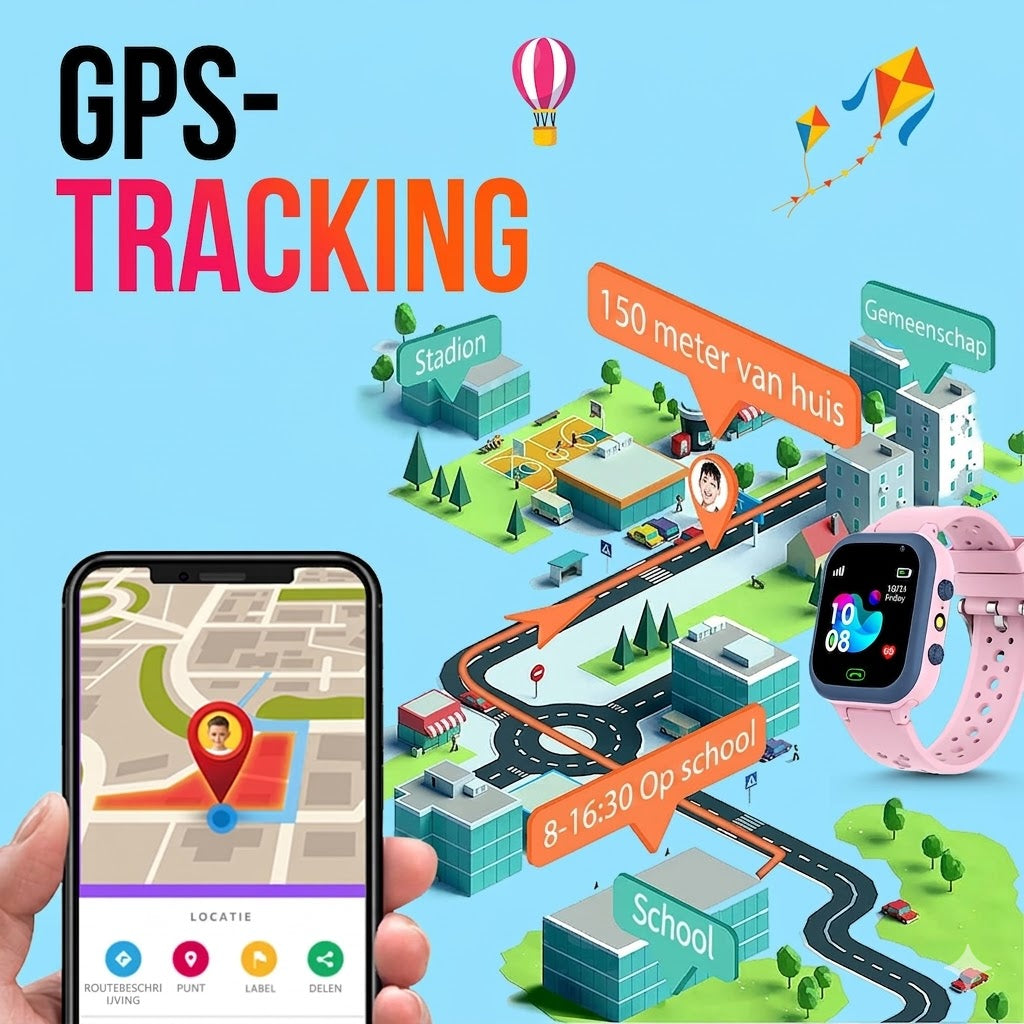 Kids GPS Watch - Waterproof | Video Calling | Safety