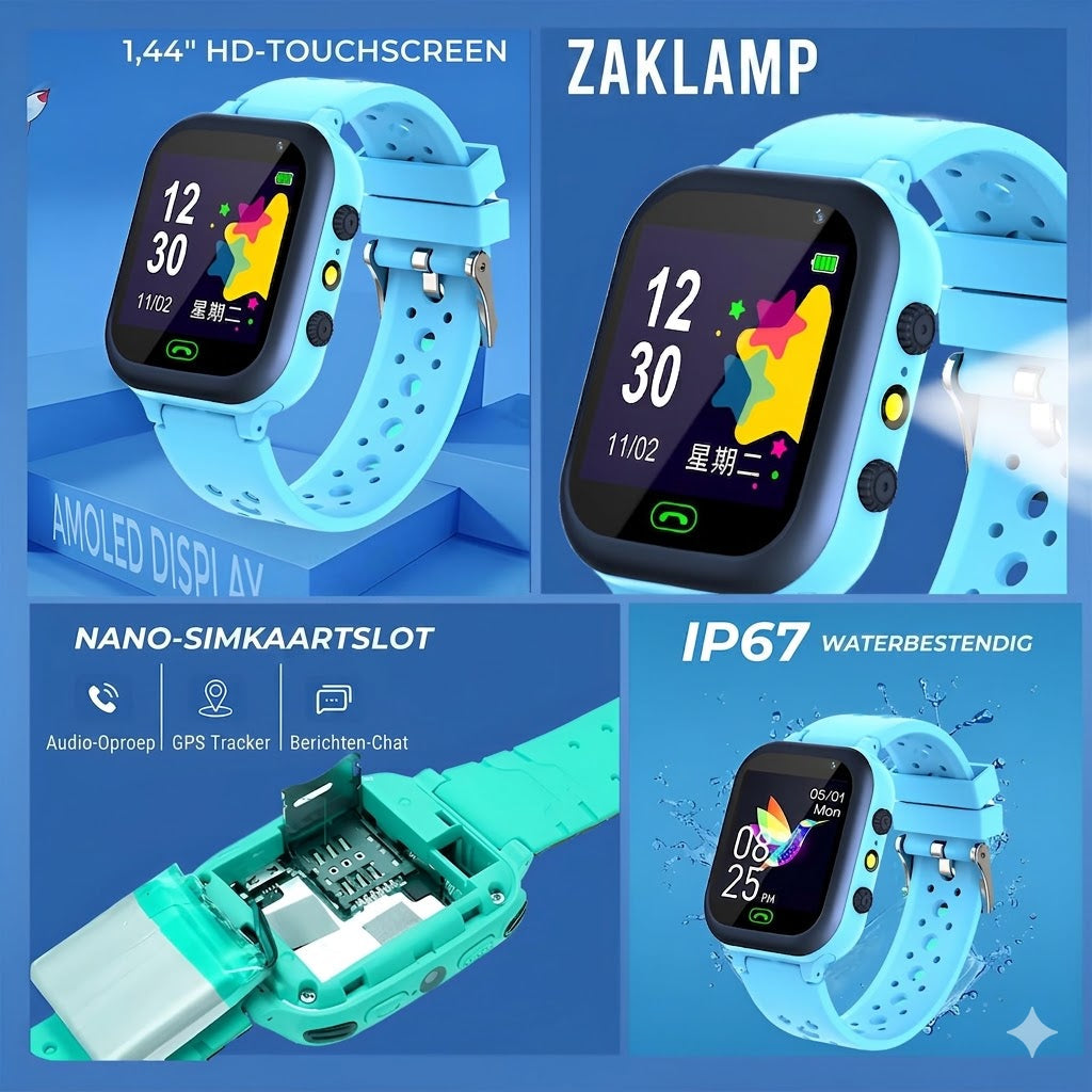 Kids GPS Watch - Waterproof | Video Calling | Safety