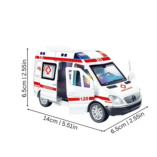 Kids' Imaginative Rescue Vehicle Toy