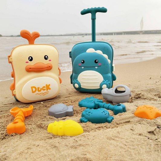 Kids' Lightweight Beach Play Cart with Activity Set