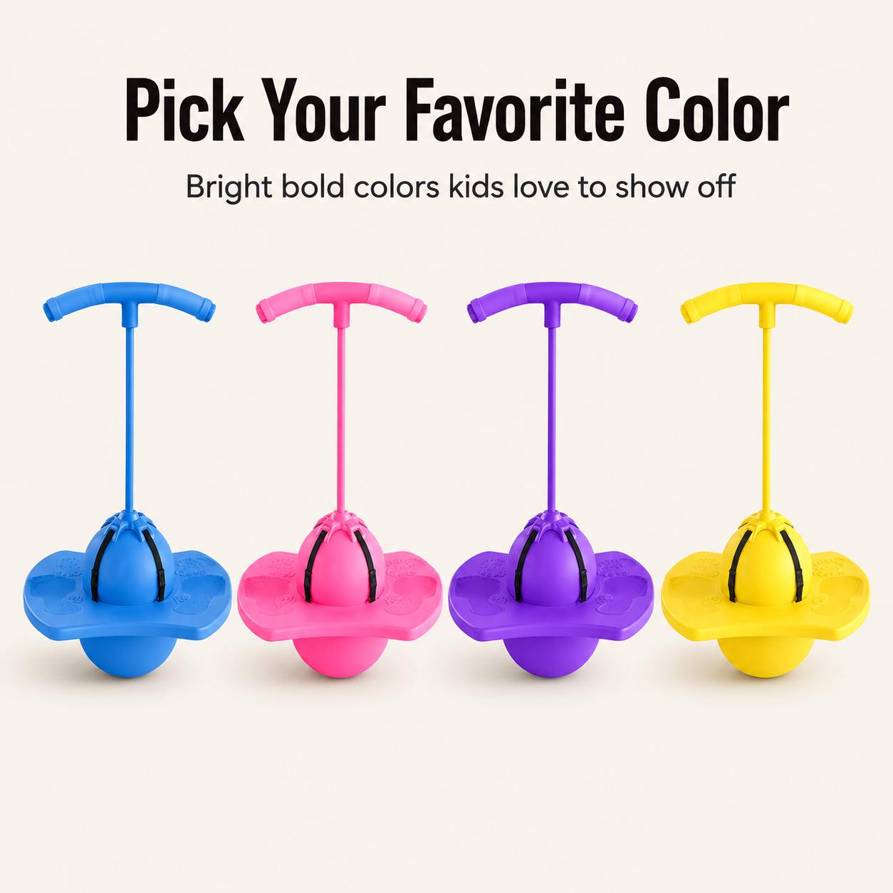 Kids' Pogo Ball with Handle Bar