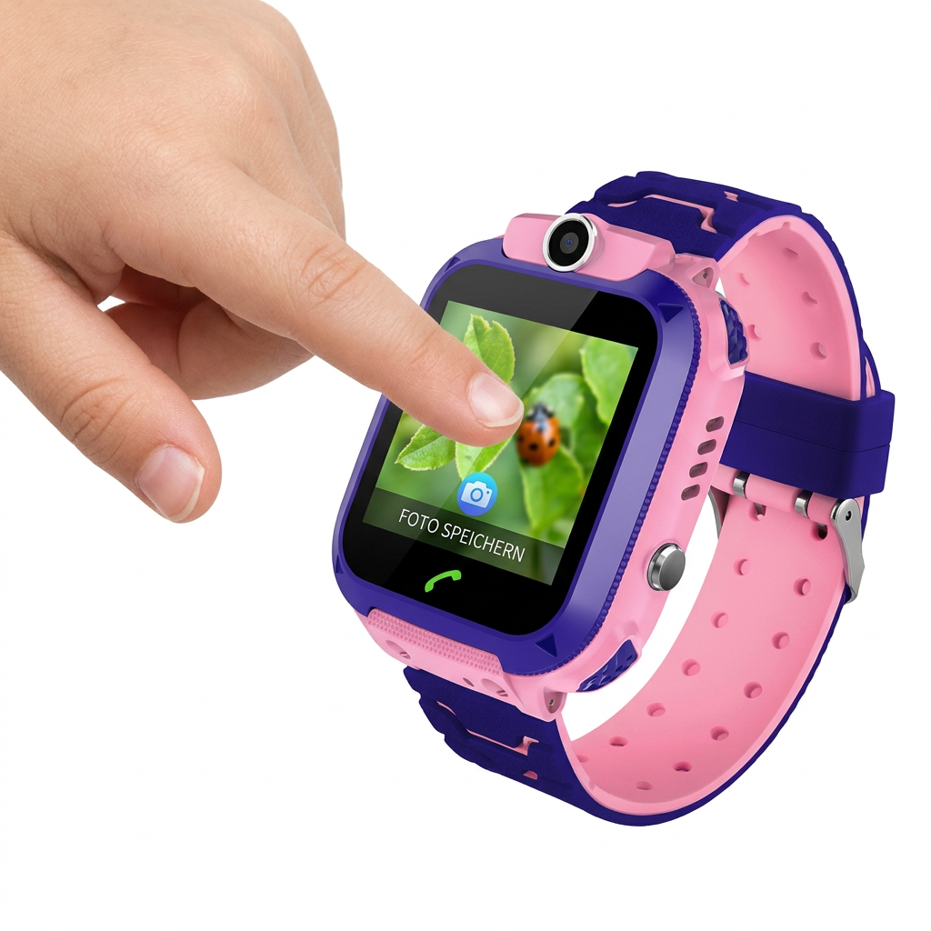 Kids Smartwatch with GPS, Camera, Phone Calls, and SOS Button