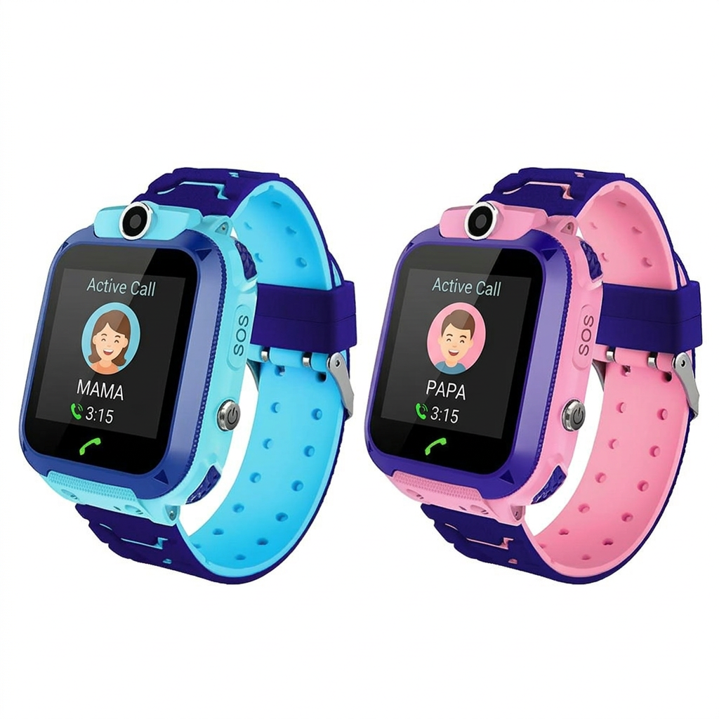 Kids Smartwatch with GPS, Camera, Phone Calls, and SOS Button