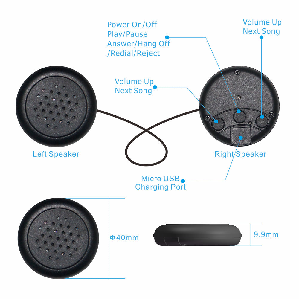 Kids Wireless Headband Headphones – Soft & Safe Bluetooth Audio