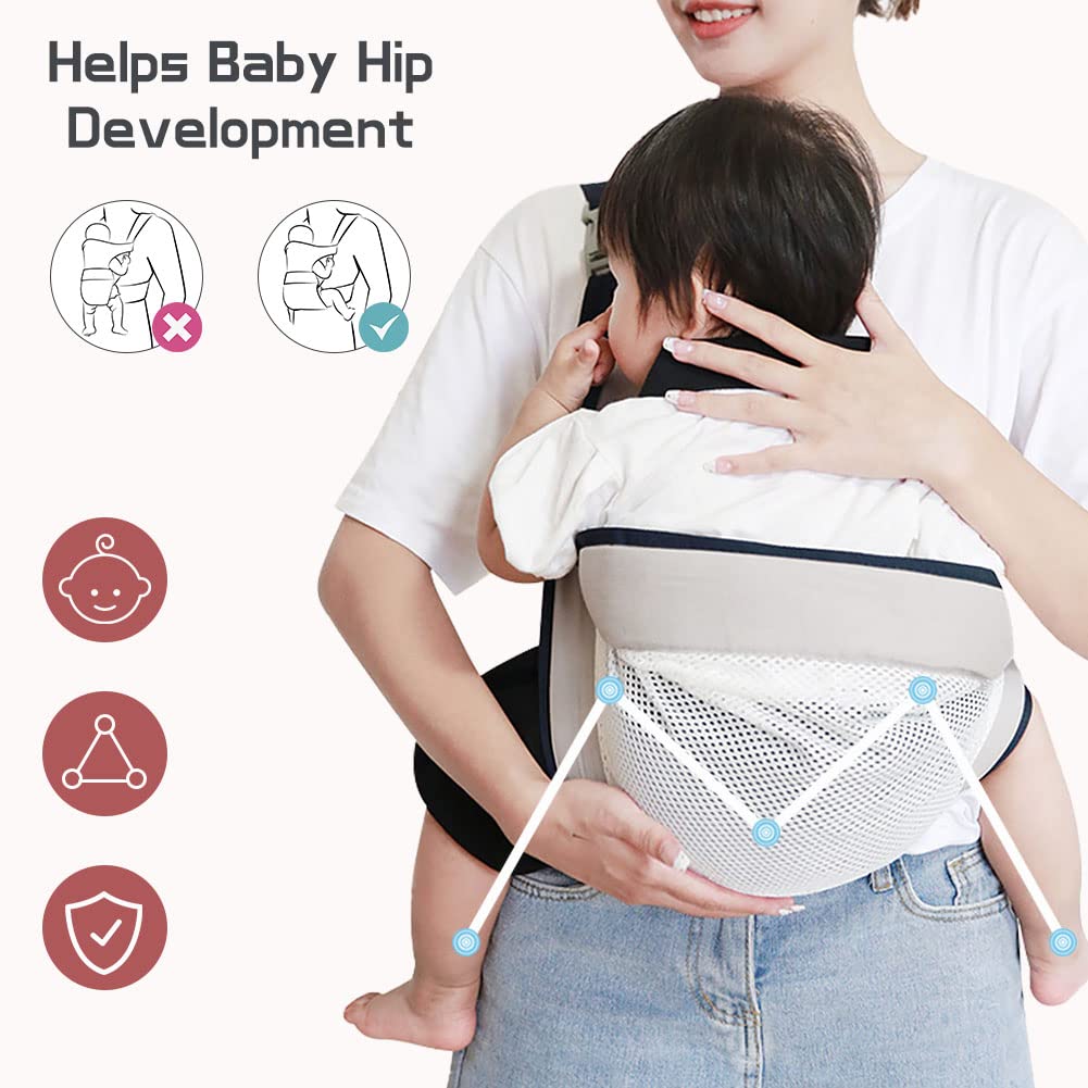Kletshuts™ SlingCarrier: Breathable Baby Carrier