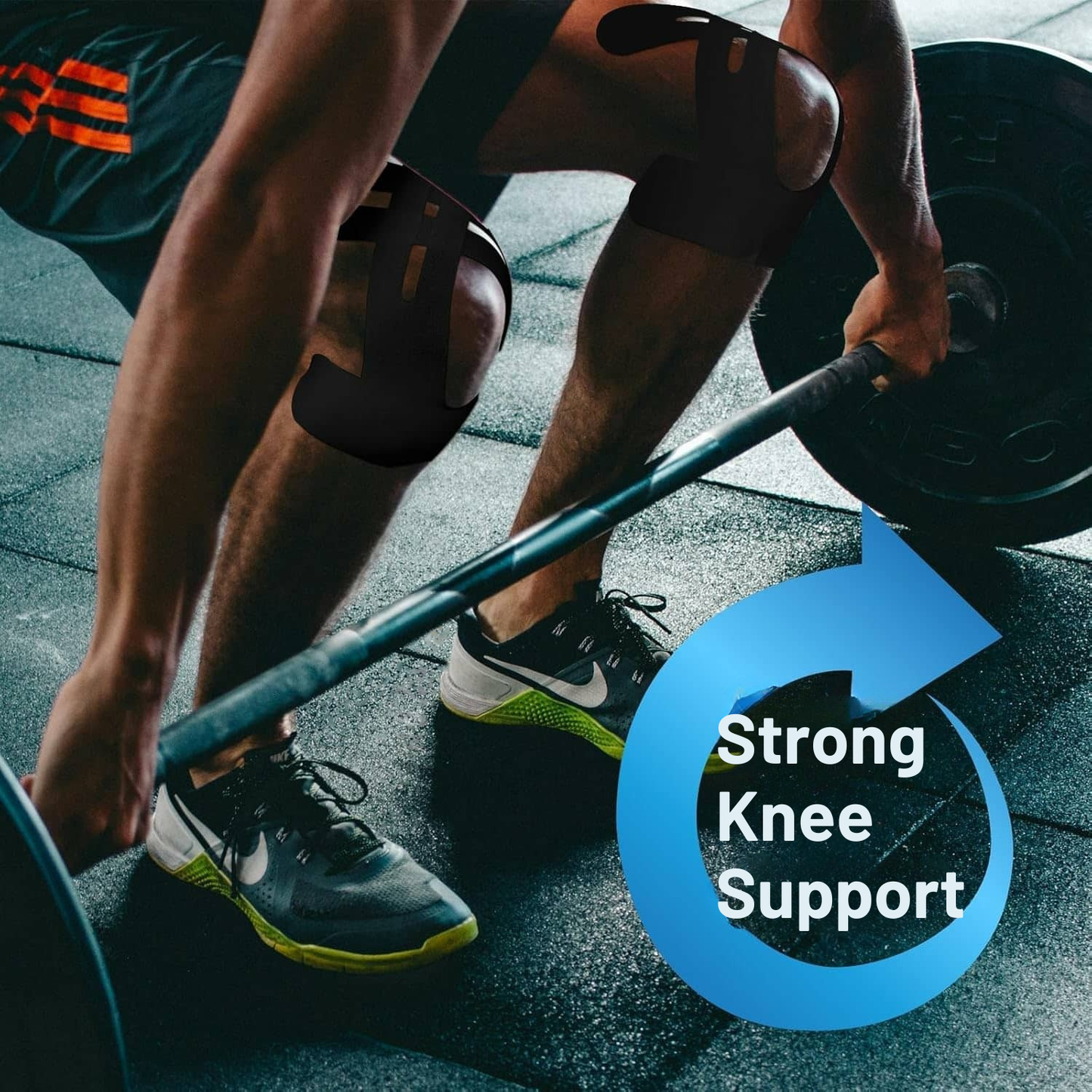 Knee Brace | Pre-Cut Kinesio Tape | Breathable Knee Support | Flexify