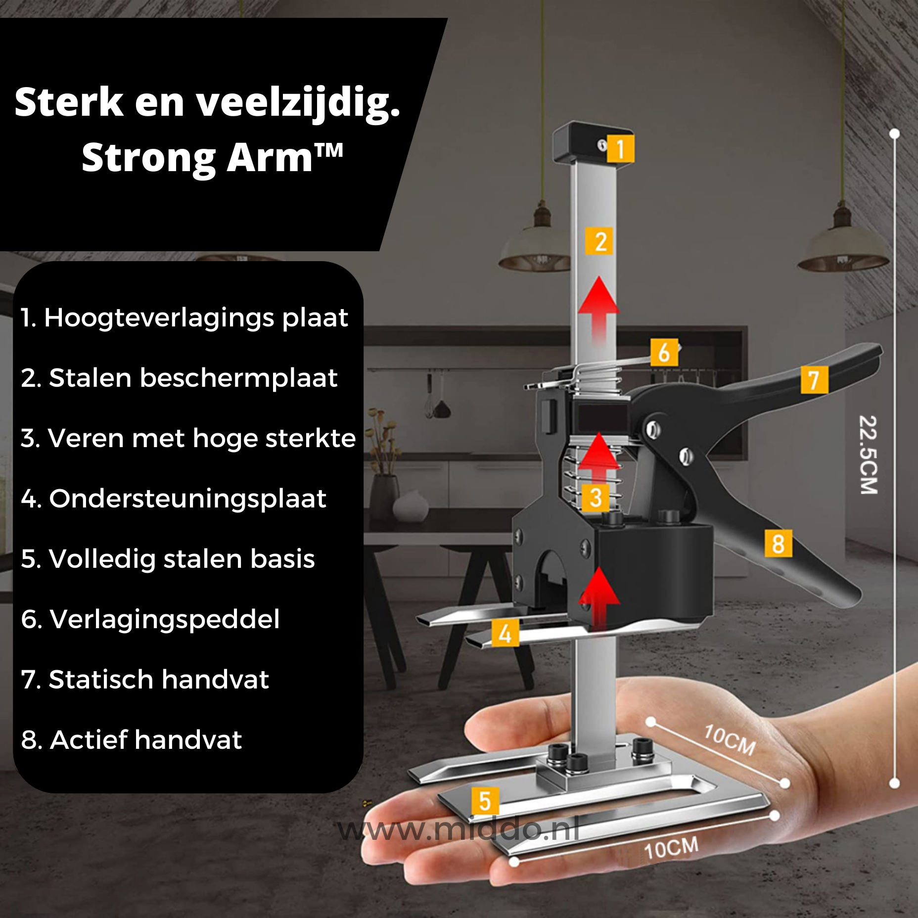 KrikFix™ | Professional Lifting Tool up to 150kg