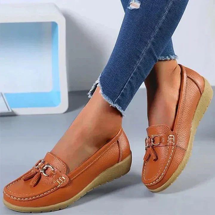 Ladies' Orthopedic Moccasins - Comfort & Style