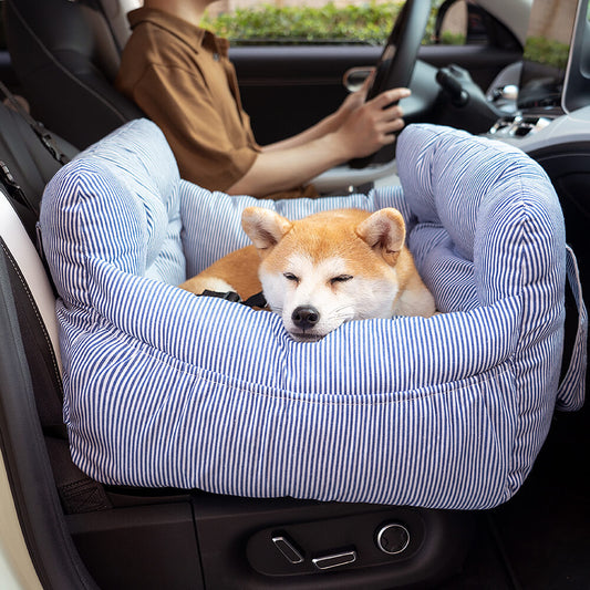 Large Dog Car Seat - Portable, Cozy Cushion for Outings