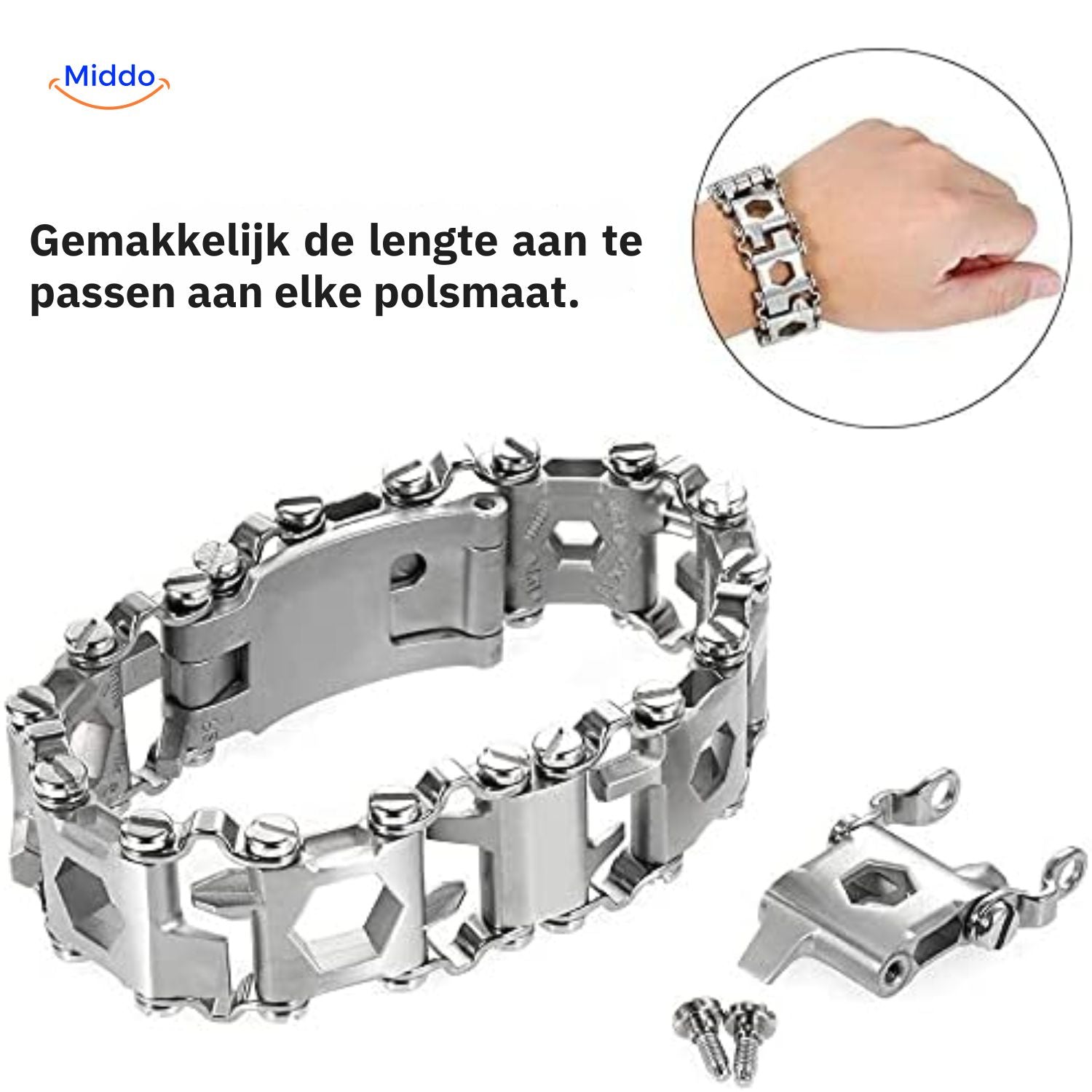 Leatherman Tread Style Multitool Bracelet - Choose Between With or Without Logo!