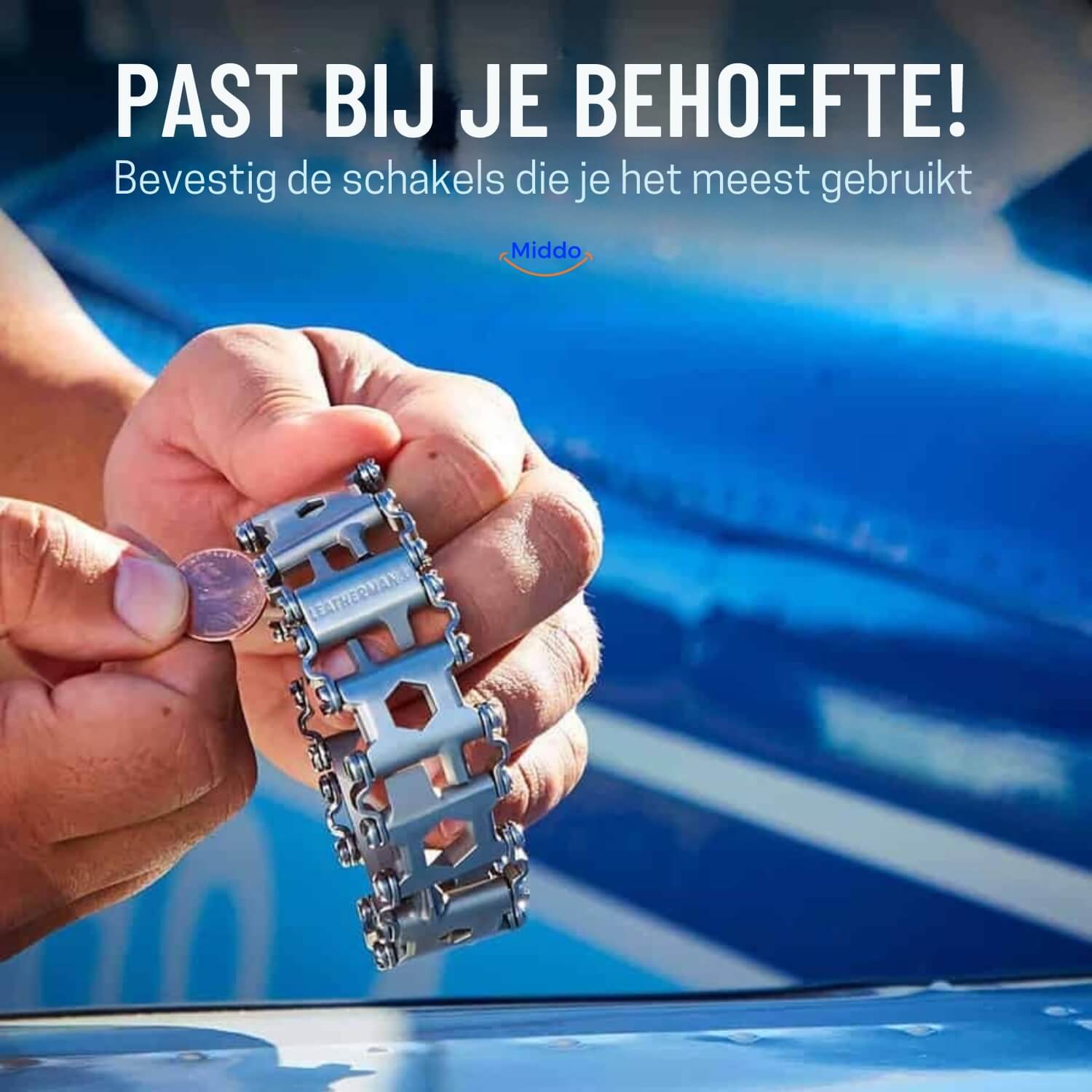 Leatherman Tread Style Multitool Bracelet - Choose Between With or Without Logo!