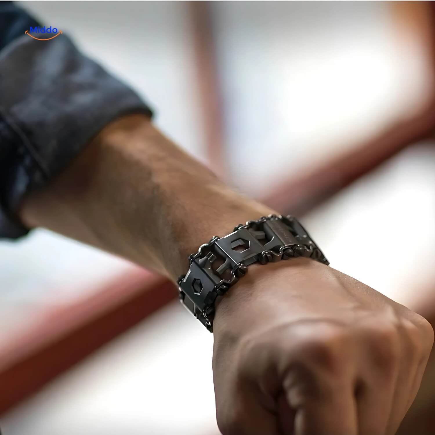 Leatherman Tread Style Multitool Bracelet - Choose Between With or Without Logo!