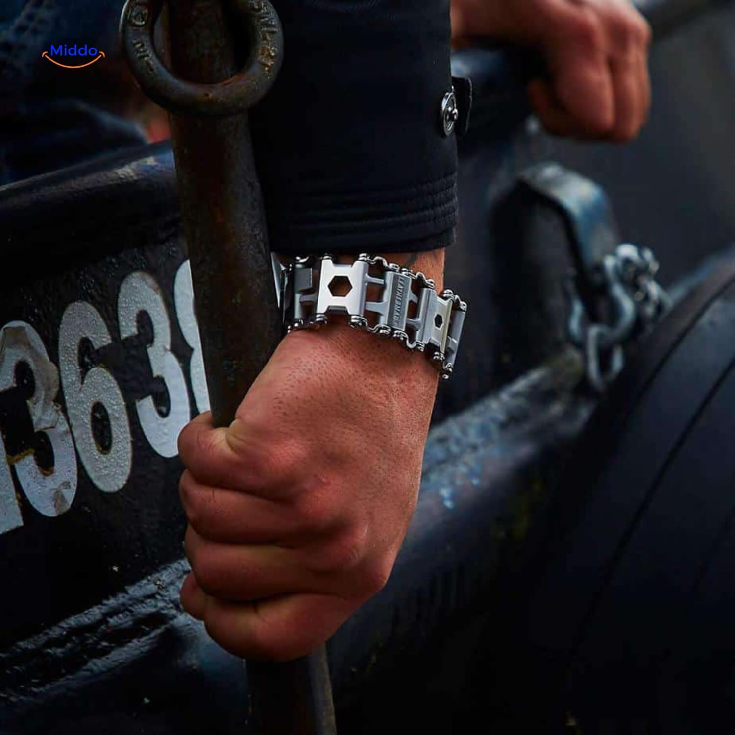 Leatherman Tread Style Multitool Bracelet - Choose Between With or Without Logo!