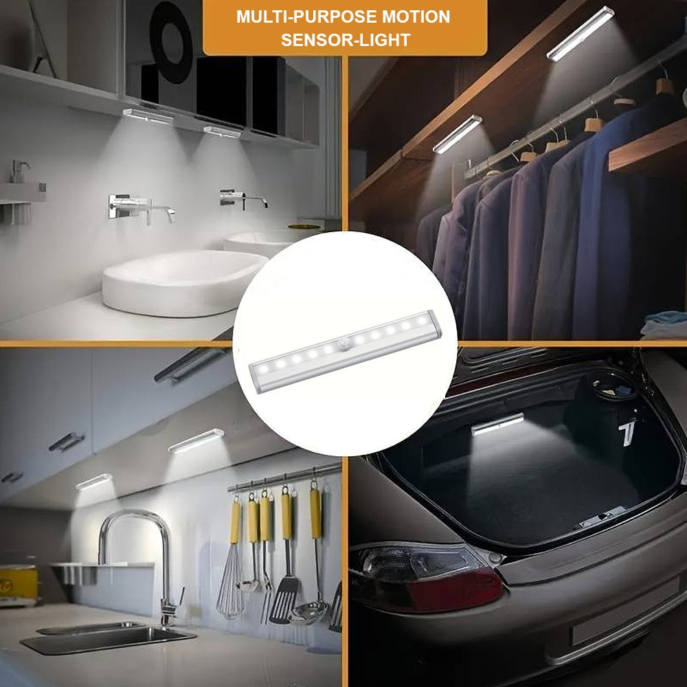 LED Cabinet Light with Sensor - Warm White - 200 Lumen