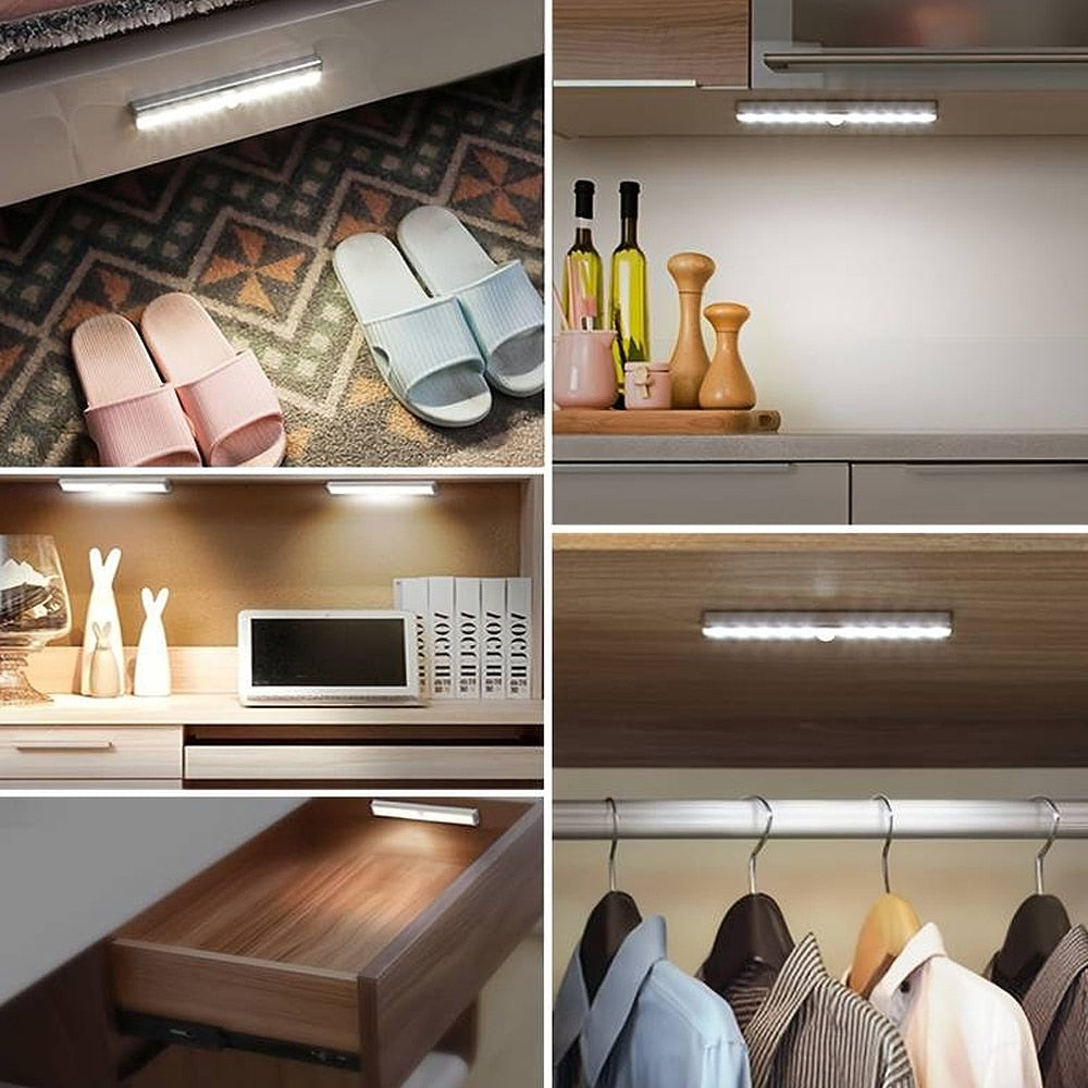 LED Cabinet Light with Sensor - Warm White - 200 Lumen