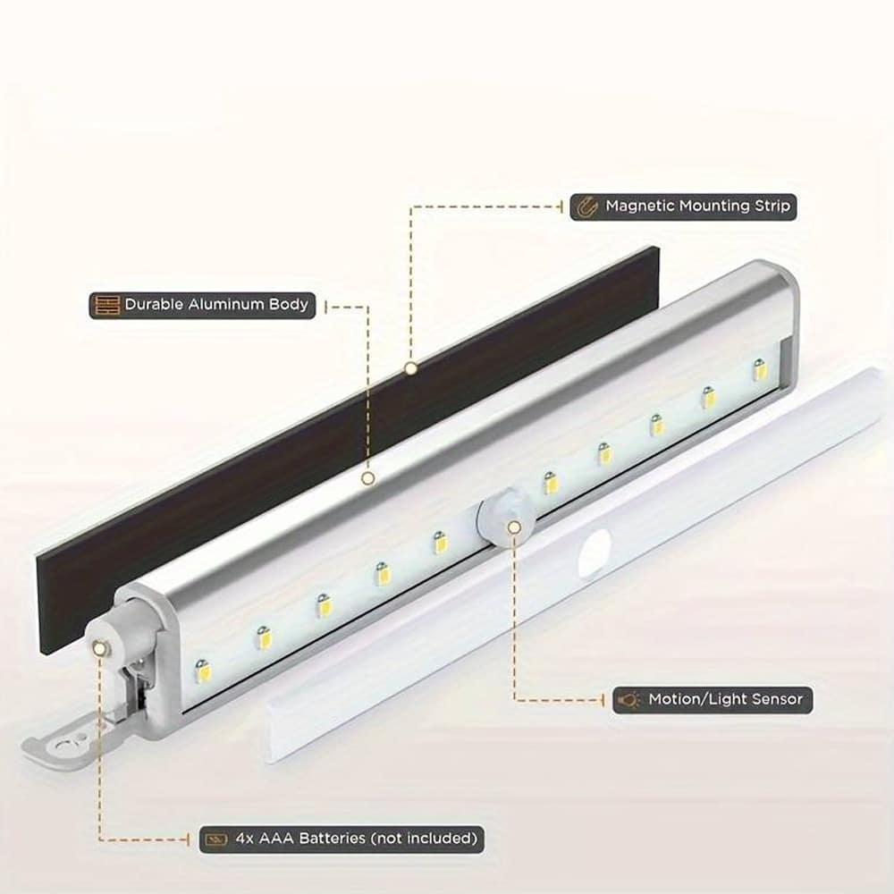 LED Cabinet Light with Sensor - Warm White - 200 Lumen