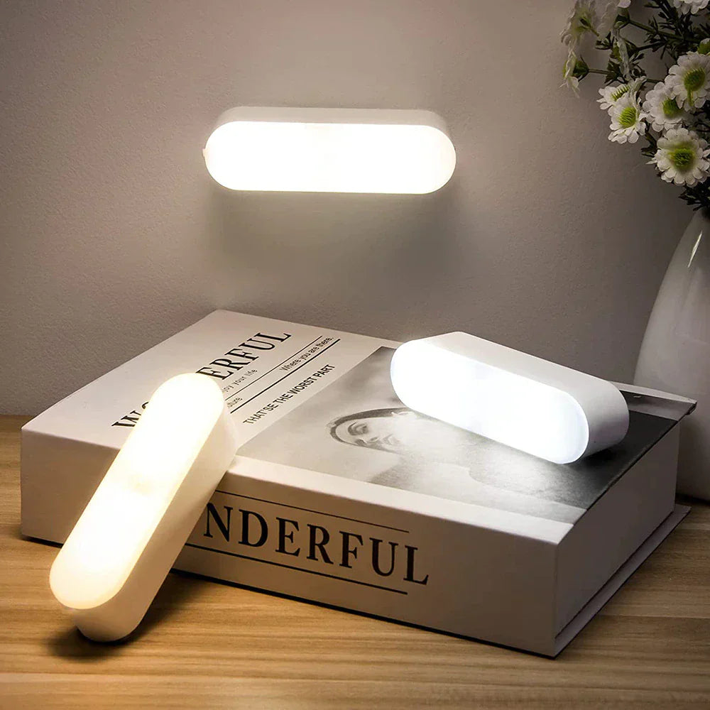 LED USB Rechargeable Wireless Motion Sensor Wall Lamp