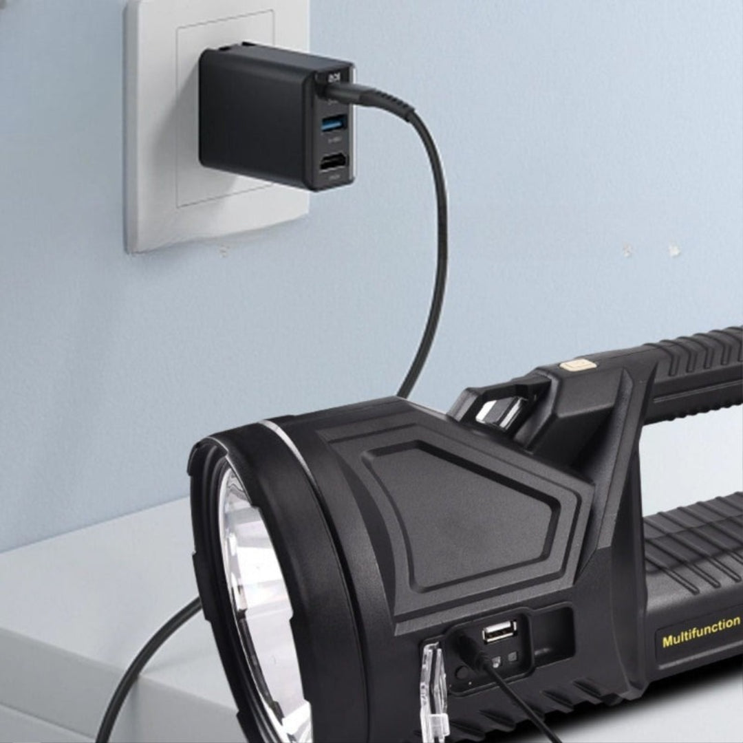 Ledsen™ PowerLight: Multifunctional, Powerful, Rechargeable Emergency Light