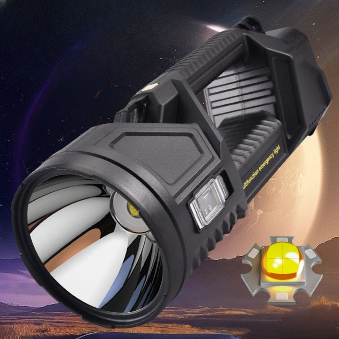 Ledsen™ PowerLight: Multifunctional, Powerful, Rechargeable Emergency Light
