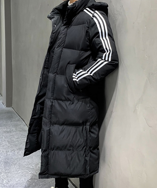 Long Hooded Winter Jacket