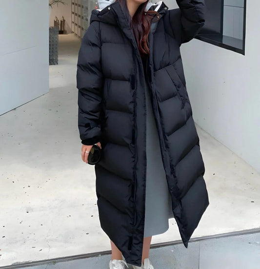 Long Jacket – Warm, Water-Resistant, and Windproof